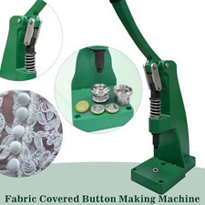 Green Handmade Fabric Covered