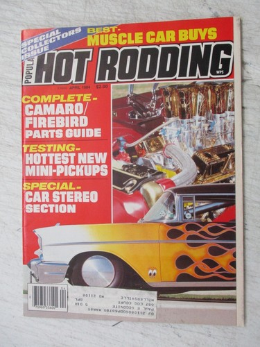 Popular hot rodding magazine - hot,