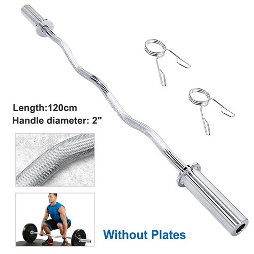 Olympic 4ft curl bar - olympic,