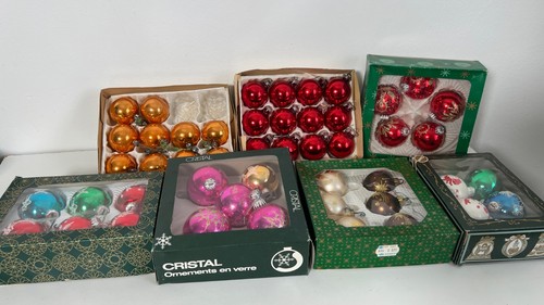 Old christmas baubles from - from, the