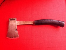 Hand Axe/Hatchet. All Steel, Drop Forged, Rubber Handle. Camping/Gardening Tool.