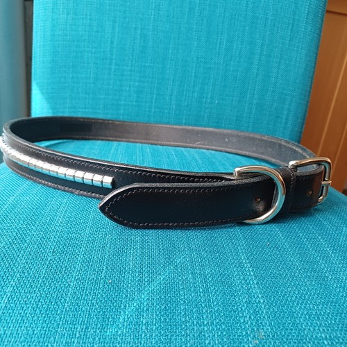 Brady black leather clincher - black,
