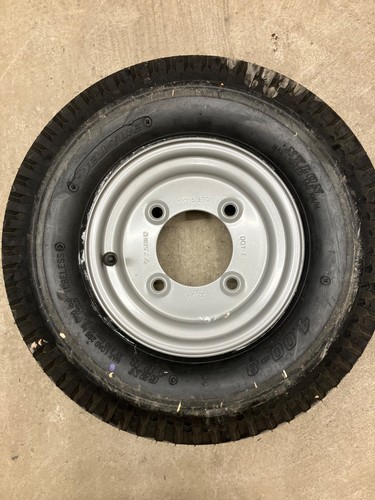 Trailer wheel and - wheel, tyre