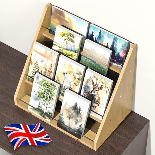 Card display stand - 4, tier