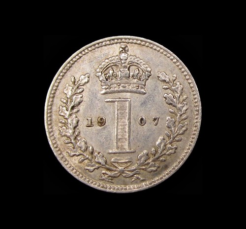 Edward vii 1907 silver maundy - 1907,