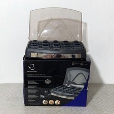 Enrapture Heated Electric Hair Rollers Curlers Velvet Clamps Styler *19 Rollers*