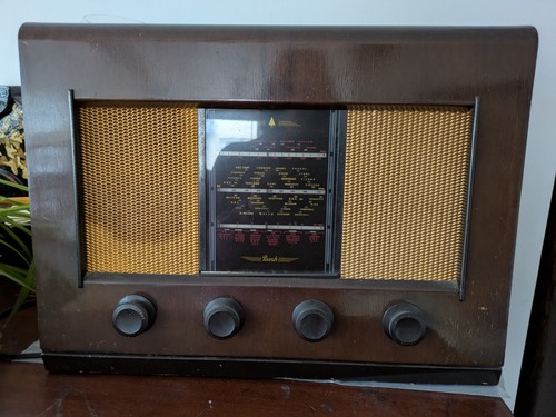 Vintage bush radio - radio, retro