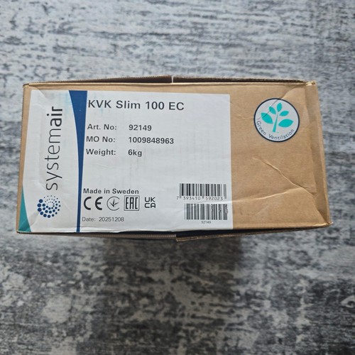 Box fan kvk slim - fan, ec