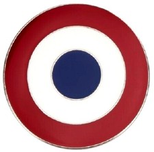 Mod Target Badge Enamel Ska 2