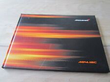 McLaren MP4 Sales Brochure 2012 Hard Back book Supercar