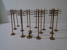 15x 28MM Scale Telegraph Poles