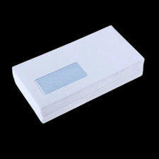 DL ENVELOPES WITH WINDOW WHITE