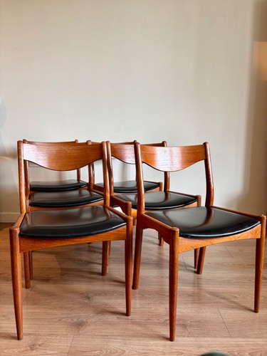 Six danish mid - mid, teak