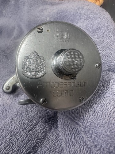 Vintage abu ambassadeur 5500c - vintage,