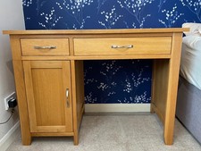 OAKLAND Pure Oak Desk For