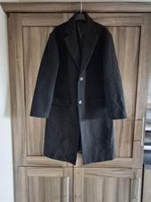 Zara Men's Black Wool Blend