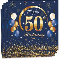 20Pcs Birthday Napkins for