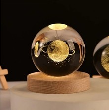 3D Crystal Ball LED Night