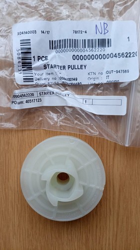 Recoil rewind starter pulley - recoil,