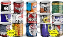 Retro Oil Can  inspired 110z