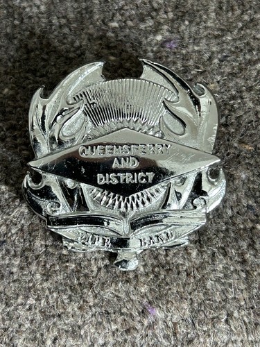 Pipe band cap badge - band,