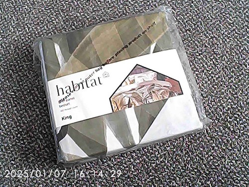 Habitat king size duvet cover - king,