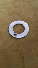 LAMBRETTA FACTORY CHROME INDIAN SIZE 6MM PIN REAR HUB LOCK WASHER