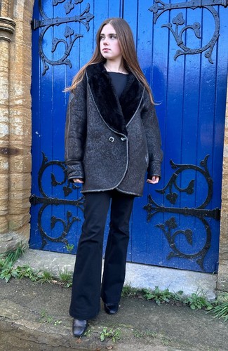 Vintage long sleeve black - long,
