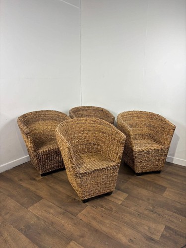 Set four hand woven - set, abaca