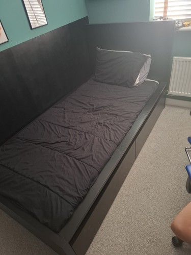 Ikea malm single bed frame - malm,
