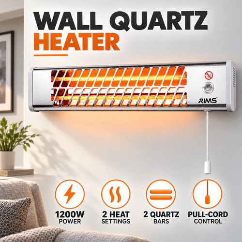 1200w quartz wall - 1200w, mounted