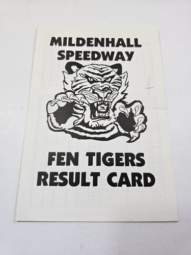 Mildenhall fen tigers speedway - fen,