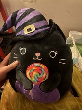 Squishmallows Autumn Witch Cat