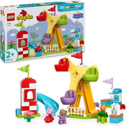 Lego duplo peppa pig - pig, funfair