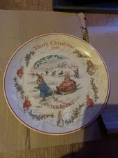 Peter Rabbit Christmas Plate