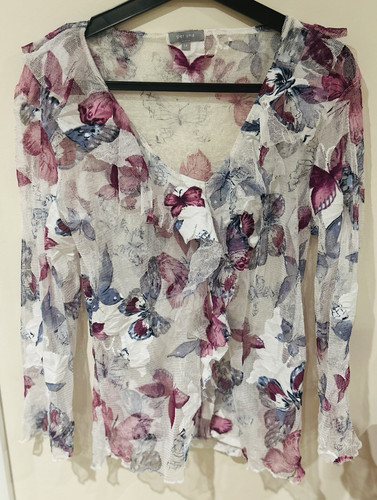 Per una vintage sheer mesh - per,