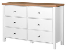 Chest drawers drawer oak - chest, of