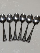 Set of 6 Vintage Oneida Teaspoons - Discontinued Pattern