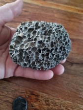 Volcanic slag, Volcanic basaltic lava Rock, Volcanic Rock 9×6cm