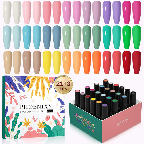 Gel nail polish colours - gel,