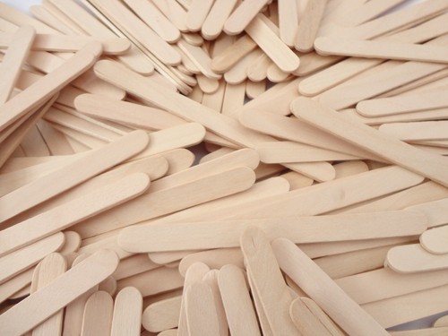 Natural wooden lollipop - x,