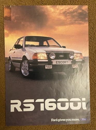 Ford escort mk3 1600i - ford,
