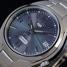 Seiko automatic grey dial - 5,