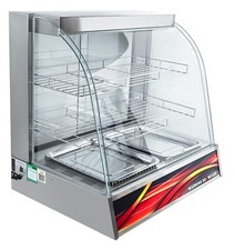 Commercial food warmer display - food,