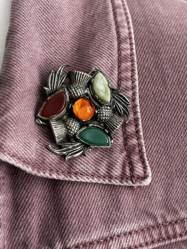 Vintage scottish thistle - scottish,