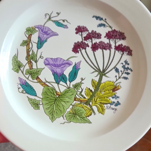 Poole floral botanical round - floral,