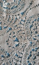 Antique Silk and Cotton Lace