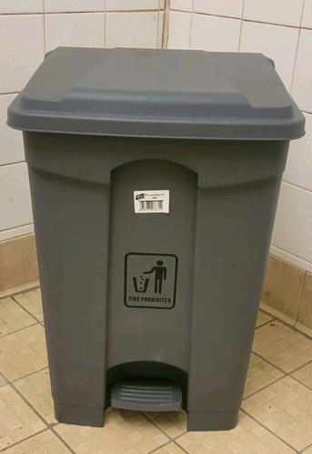 Litre pedal bin grey - 45,