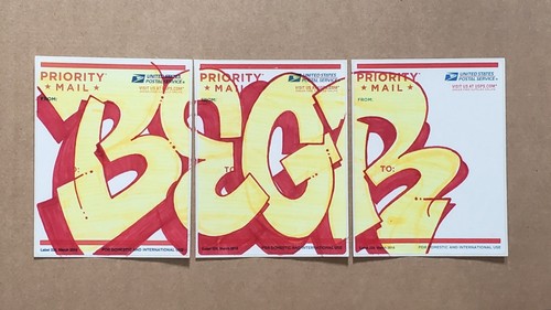 Begr btm thr graffiti sticker - begr,