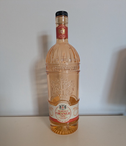 Gordon orange gin bottle - orange,